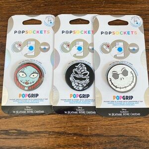 Nightmare Before Christmas Disney PopSockets Jack Skellington Oogie Boogie Sally
